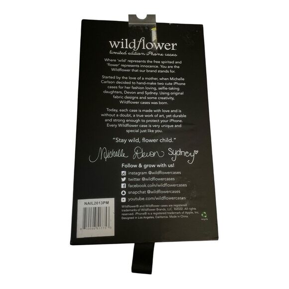 Wildflower iPhone‎ 13 Pro Max Case New in Box - Picture 2 of 3